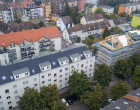 Bauabschnitt 1 (links) und 2 (rechts)